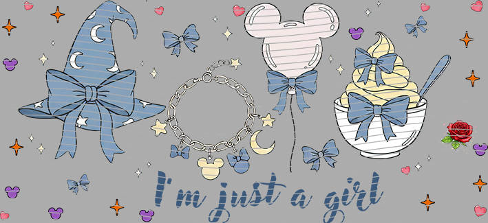 16oz Disney style-D-1581